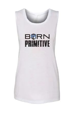 Thin Blue Line Tank (White)