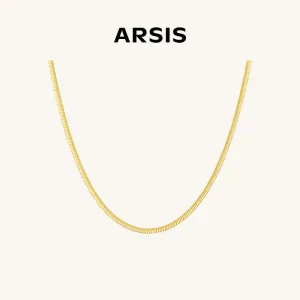 Thin Cobra Chain Necklace