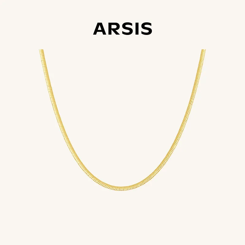 Thin Cobra Chain Necklace