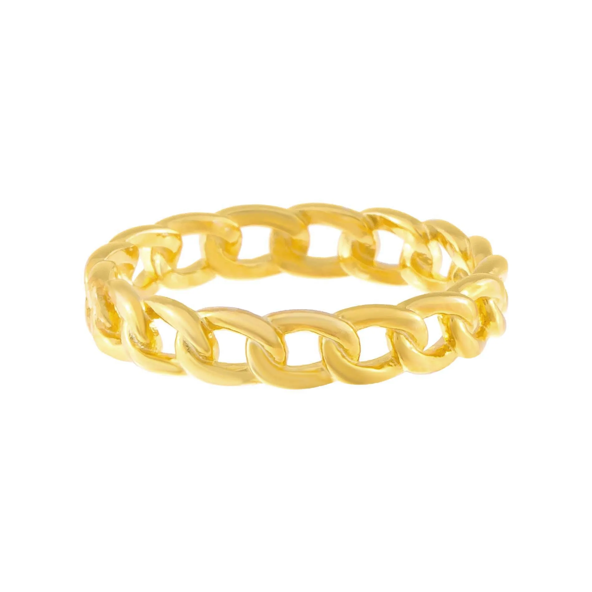 Thin Cuban Ring