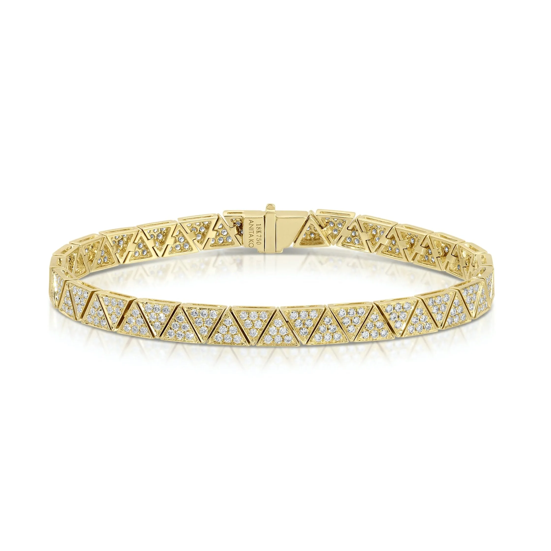 Thin Diamond Cleo Bracelet