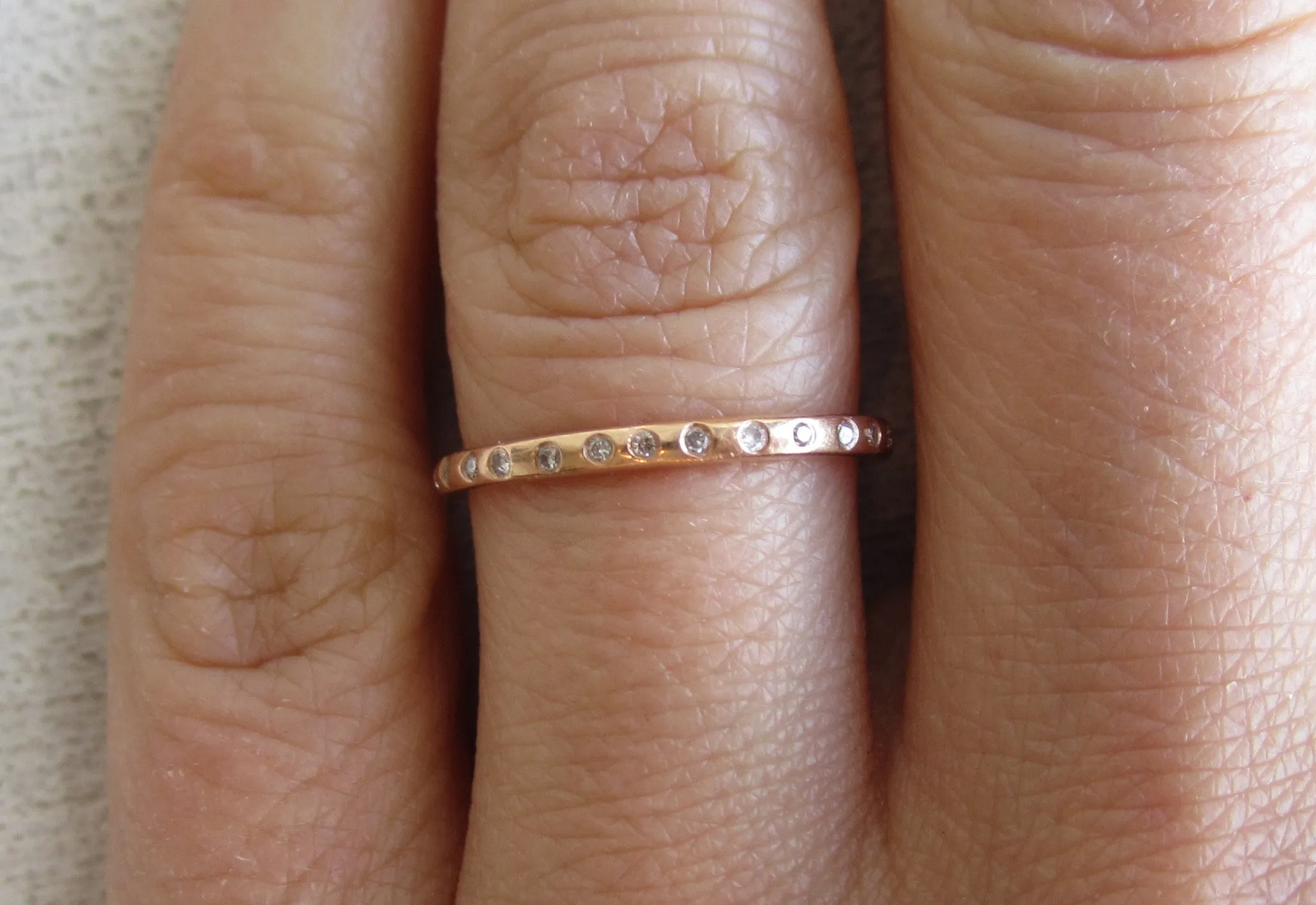 Thin Diamond Eternity Band