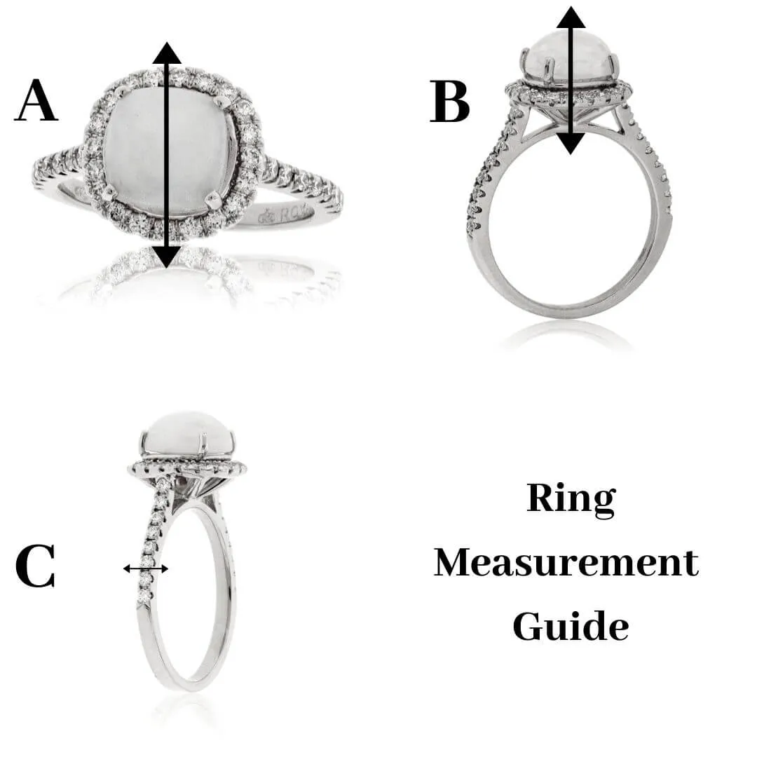 Thin Dinosaur Bone Inlay Ring