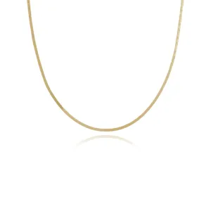 Thin Herringbone Necklace