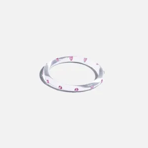 Thin Lucid Bangle, Pink