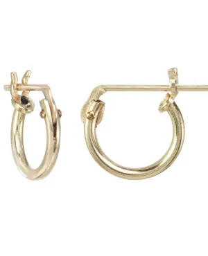 Thin Micro Hoop Earrings