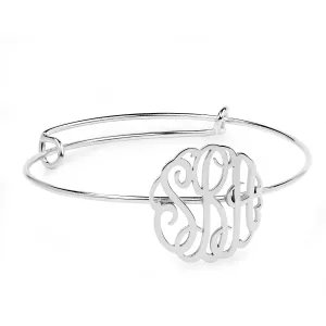 Thin Monogram Bracelet