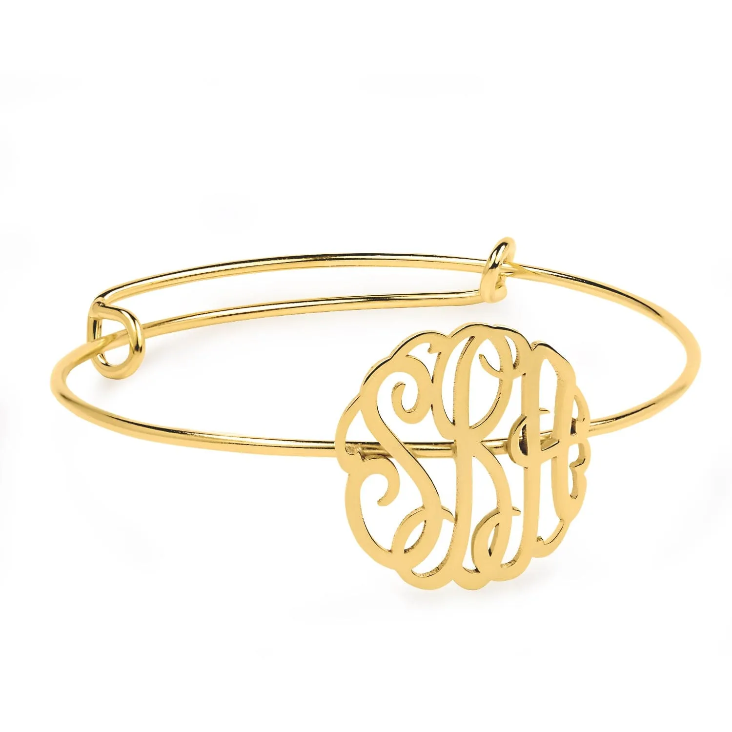 Thin Monogram Bracelet