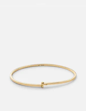 Thin Nyx Cuff, Gold Vermeil