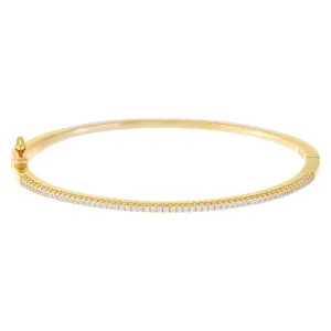 Thin Pavé Bangle