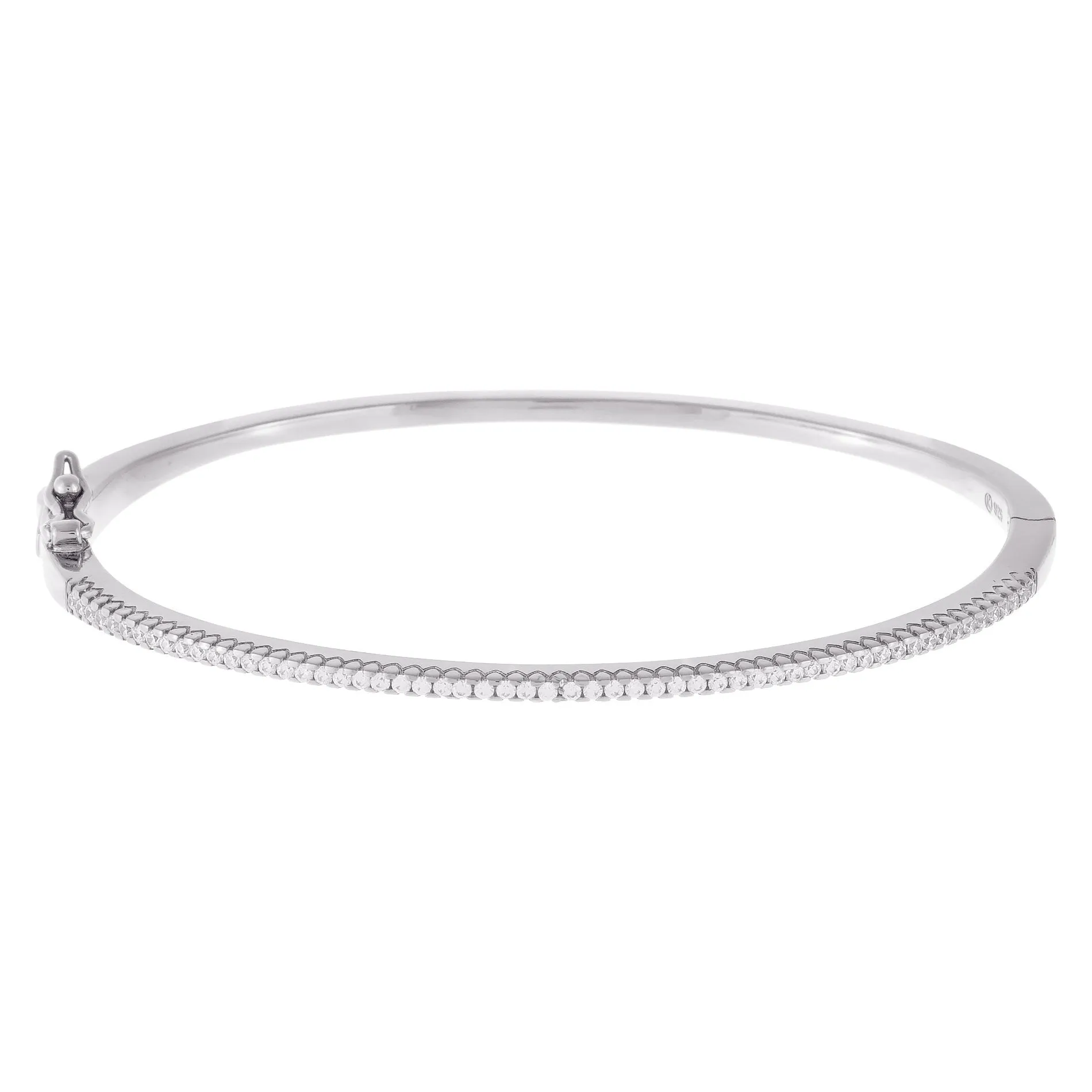 Thin Pavé Bangle