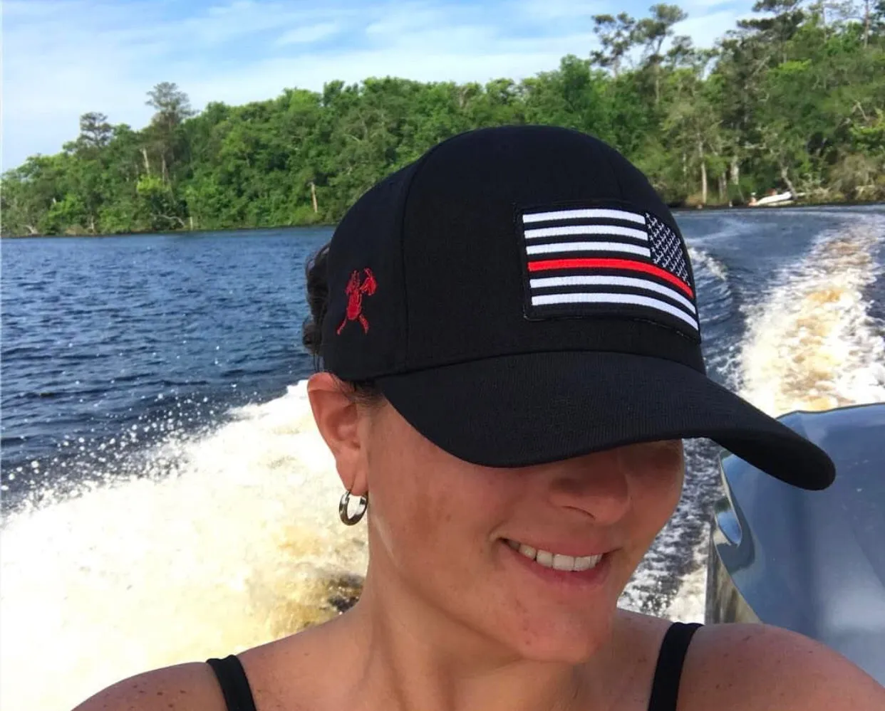 Thin Red Line Flag Hat