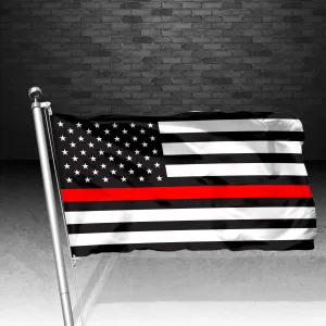 Thin Red Line Flag