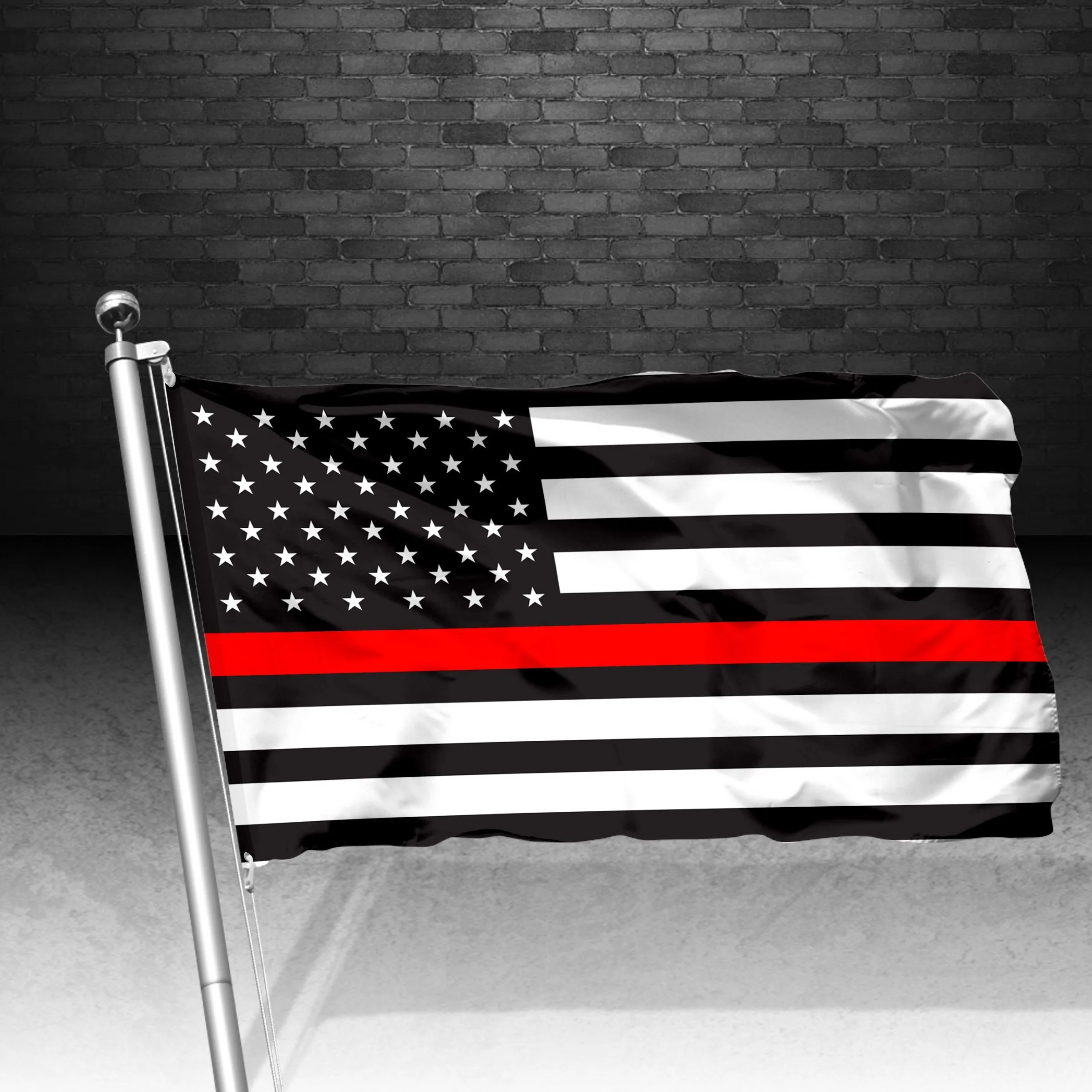 Thin Red Line Flag