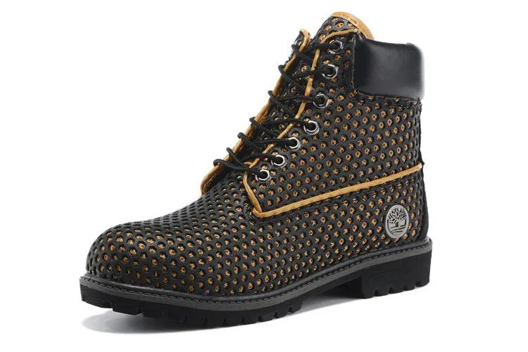 Timberland Yellow Black Brown Mens Boots Shoes Breathable Vent Tech Boot Chukka Boots Winter Boot
