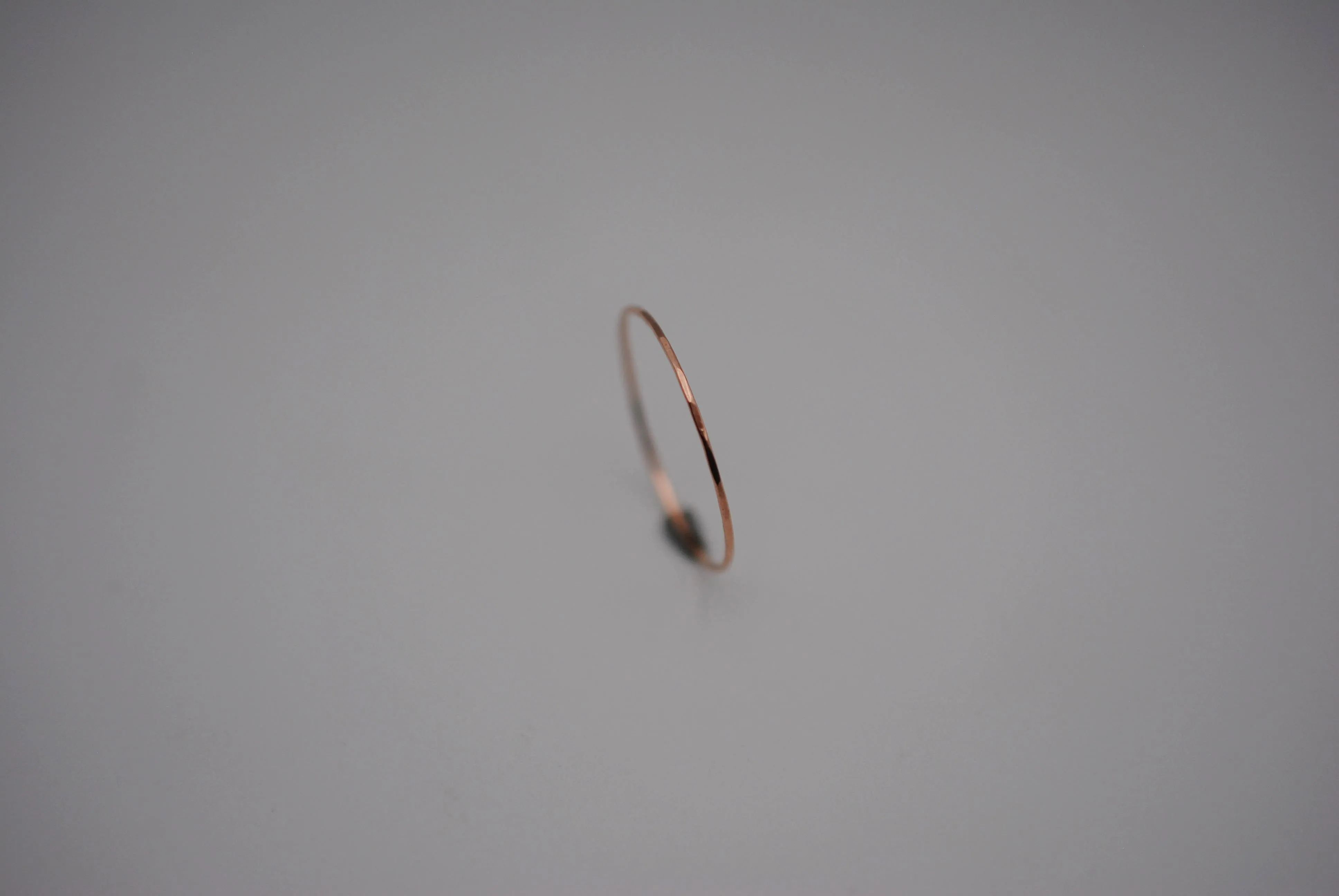 Ultra Thin Rose Gold Stacker Ring