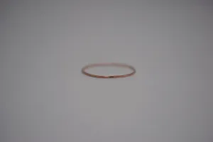 Ultra Thin Rose Gold Stacker Ring