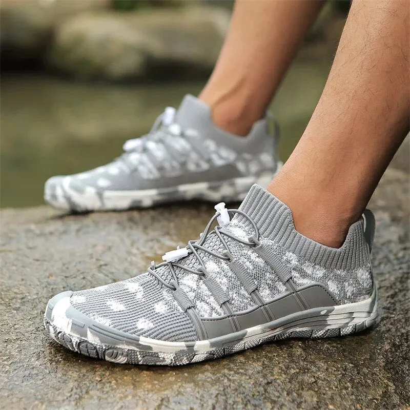 Unisex Camouflage Beach Barefoot Sneakers