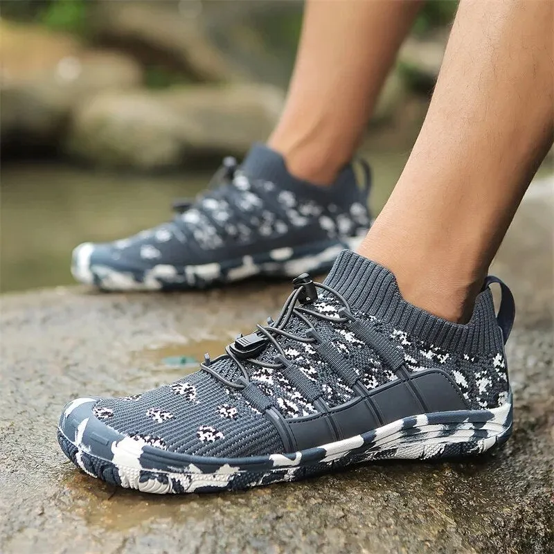 Unisex Camouflage Beach Barefoot Sneakers