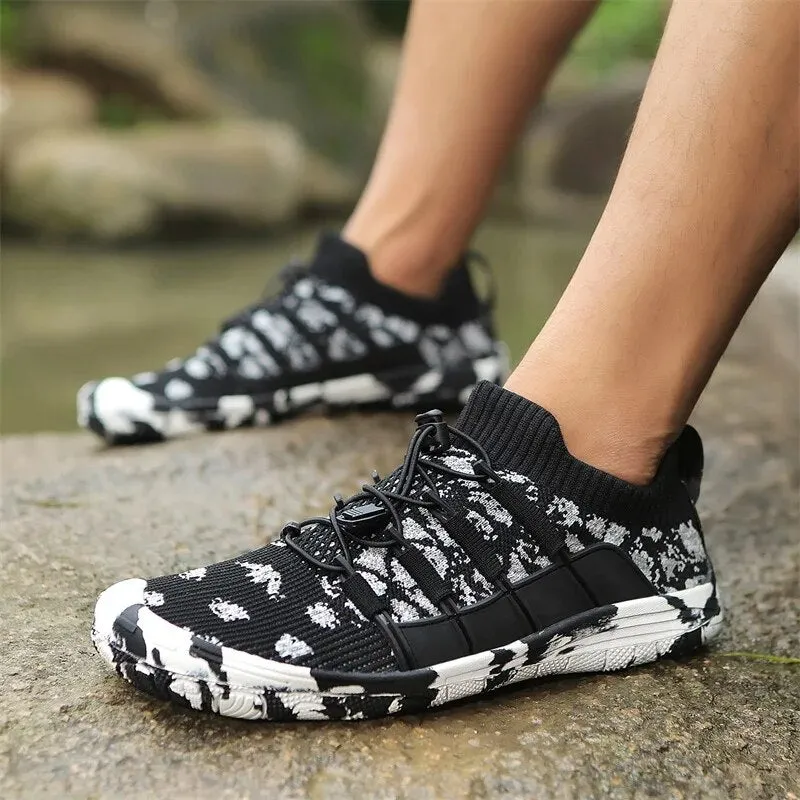 Unisex Camouflage Beach Barefoot Sneakers