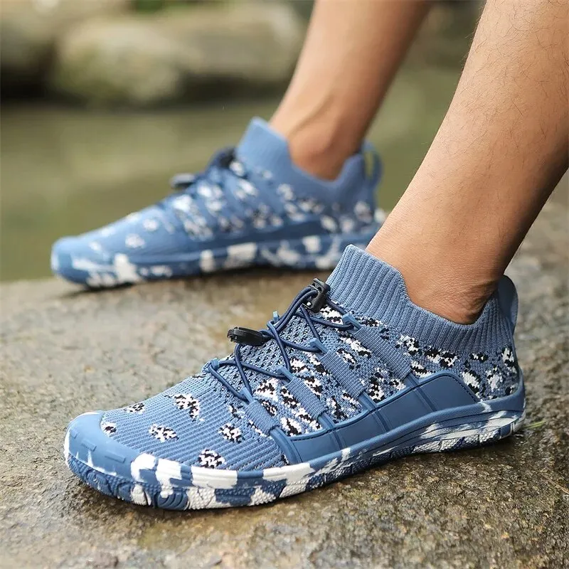 Unisex Camouflage Beach Barefoot Sneakers