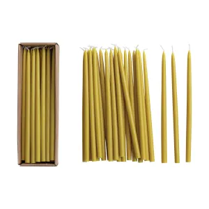Unscented Thin Taper Candles