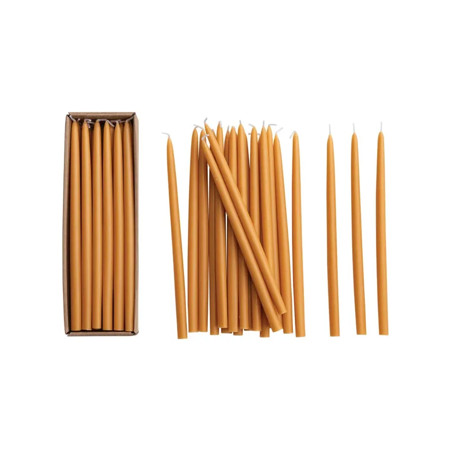 Unscented Thin Taper Candles