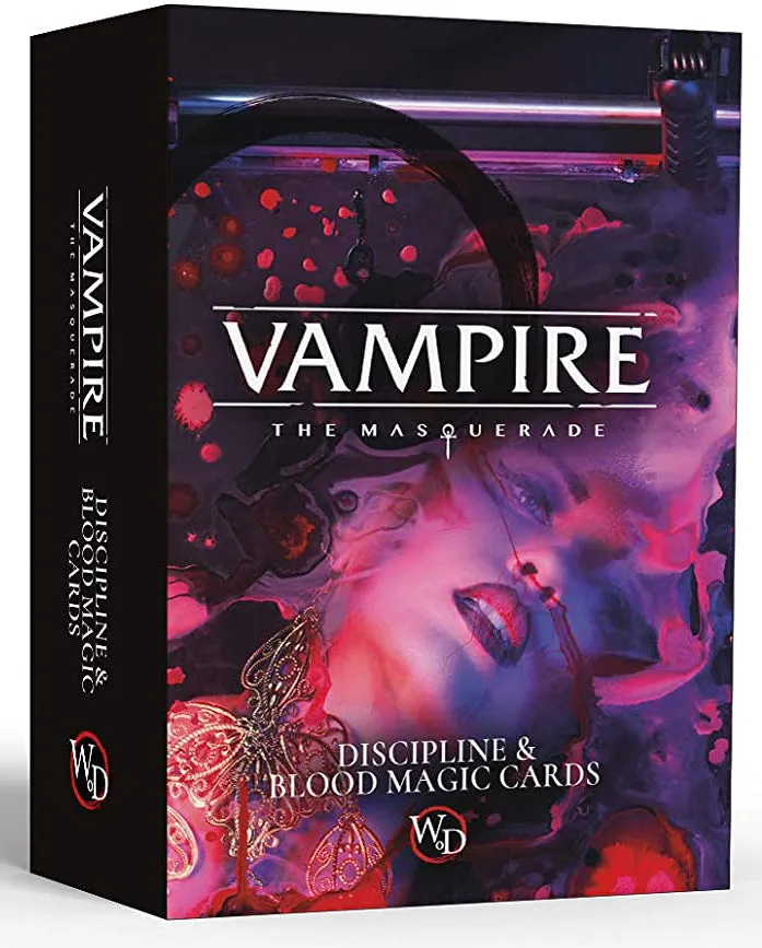 Vampire: The Masquerade Discipline & Blood Magic Cards