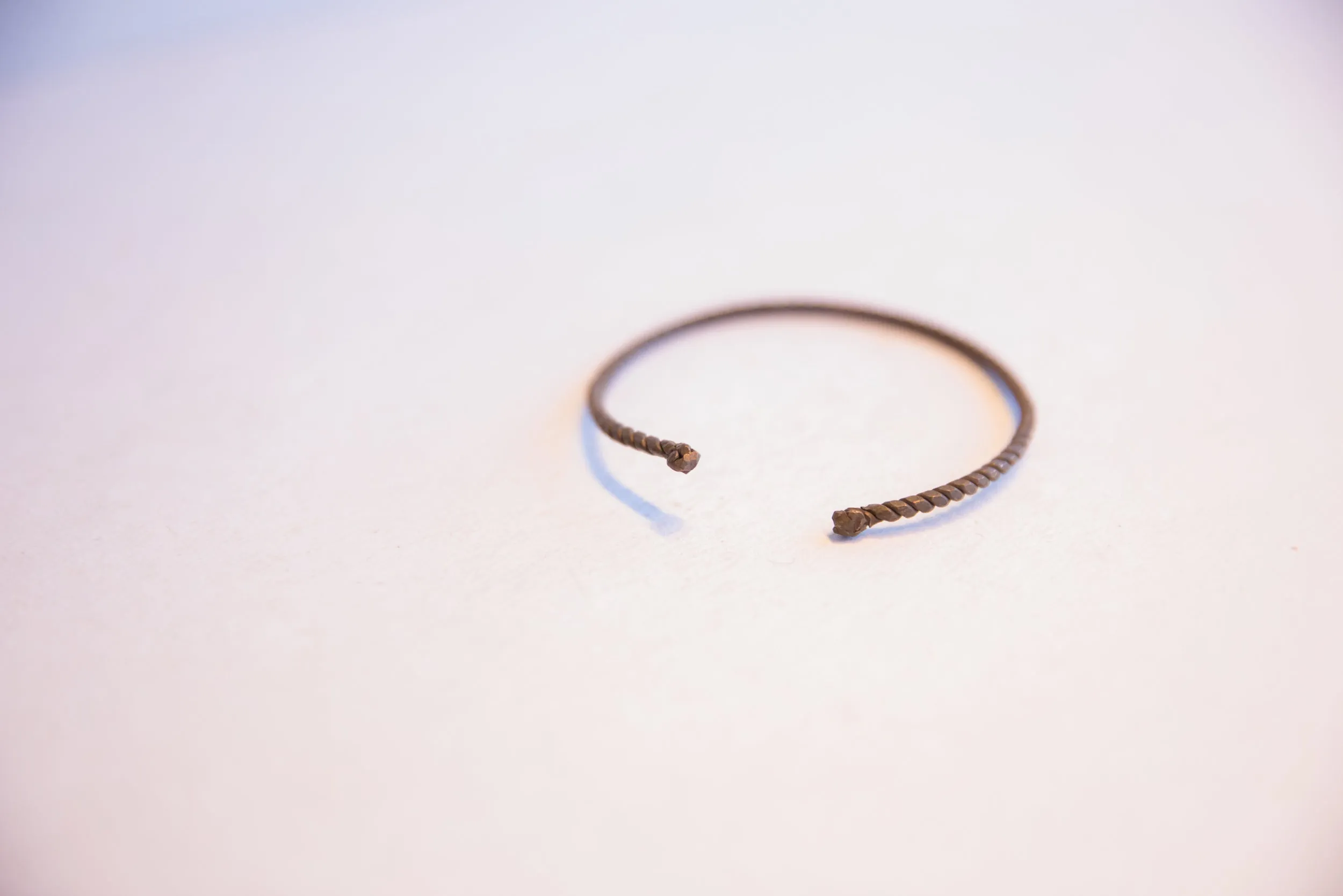Vintage African Thin Cuff Bracelet