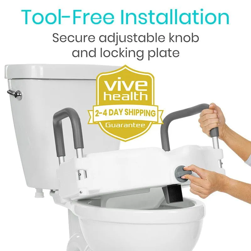 Vive Raised Toilet Seat