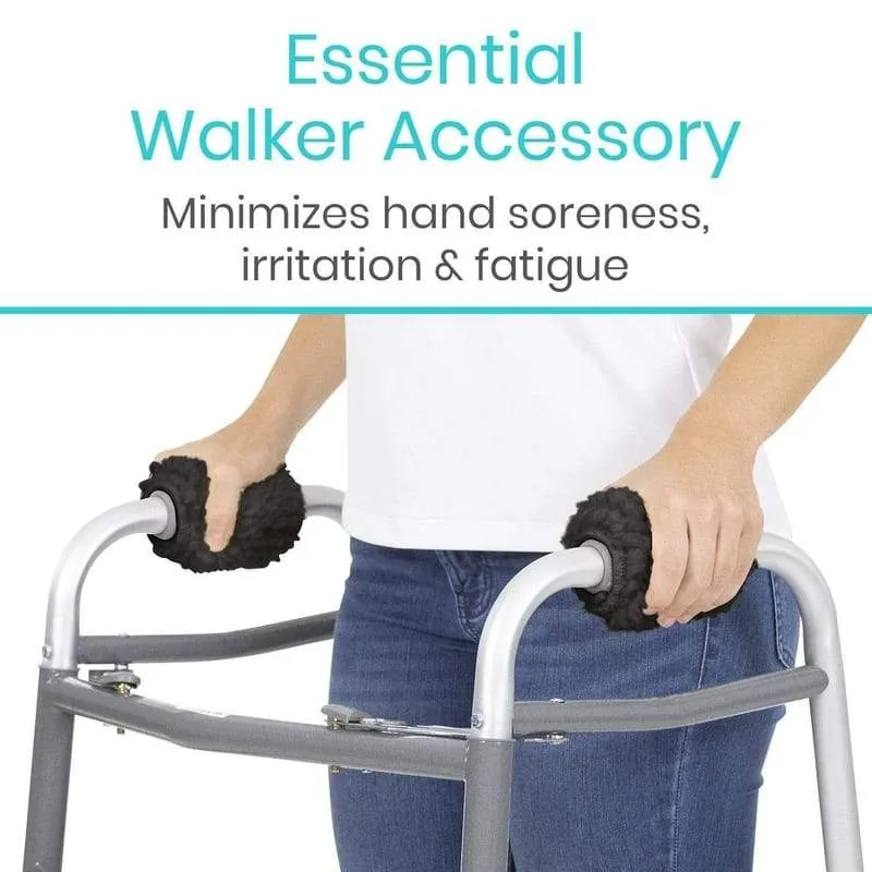 Vive Sheepskin Walker Grips