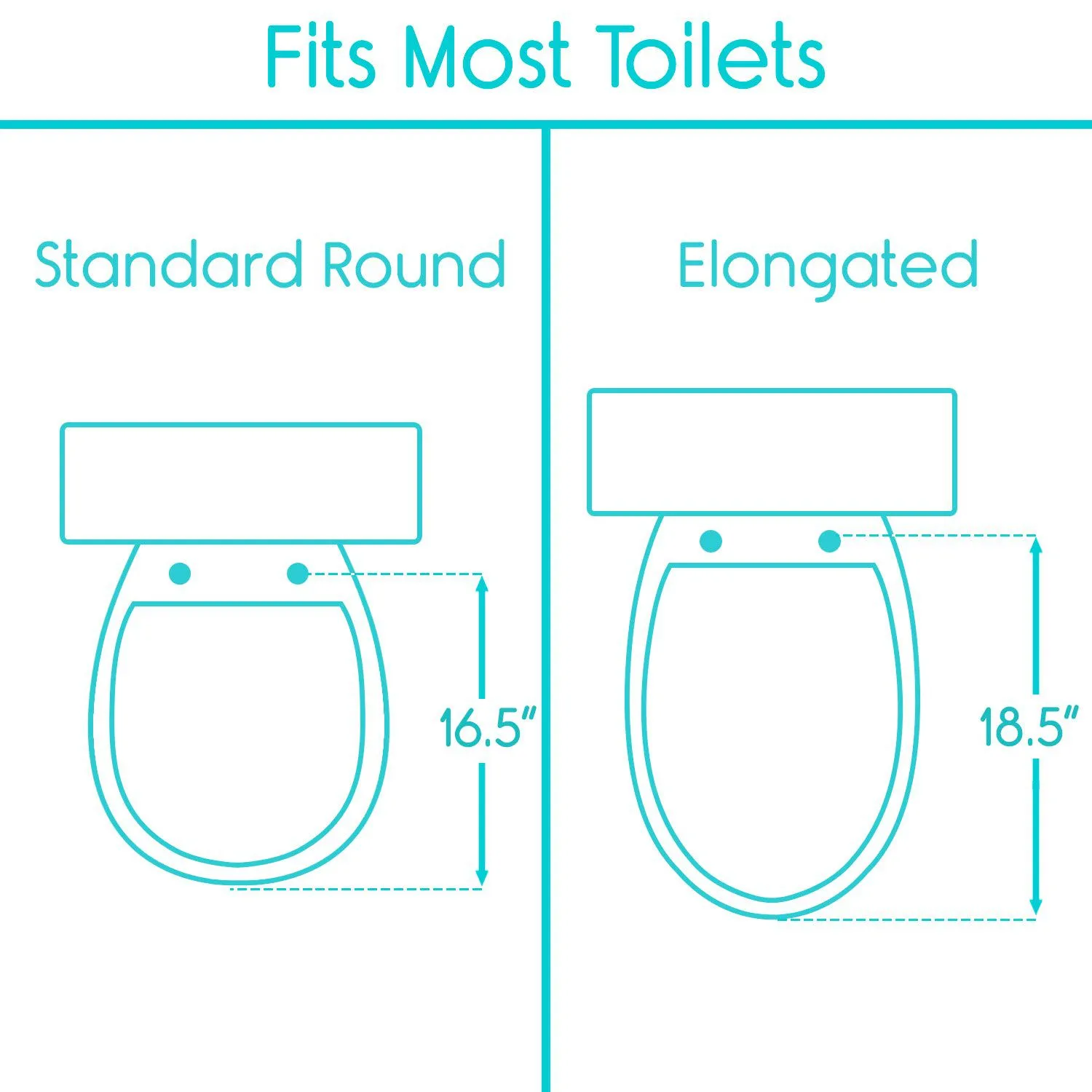 Vive Toilet Seat Riser with Arms