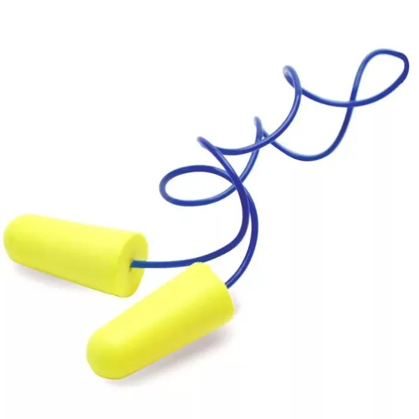 Walkers 2PR Corded Foam Ear Plugs With Case GWP-EPCORD-YL