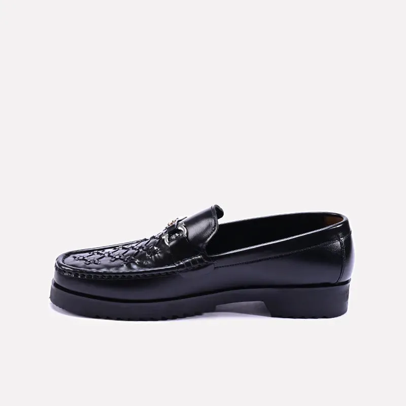 Wilder Black Chunky Loafers 0160447