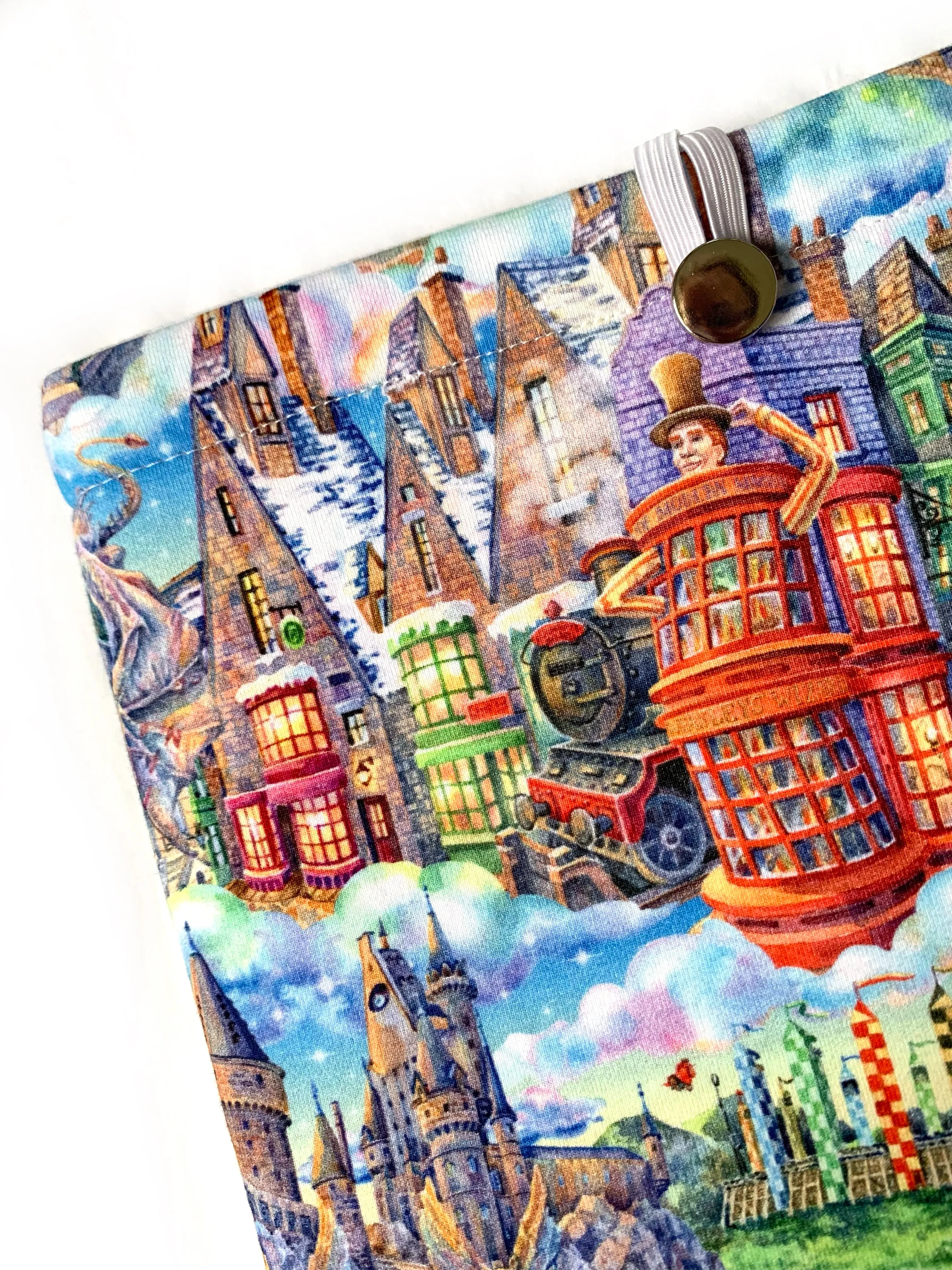 Wizard Buildings Book Sleeve