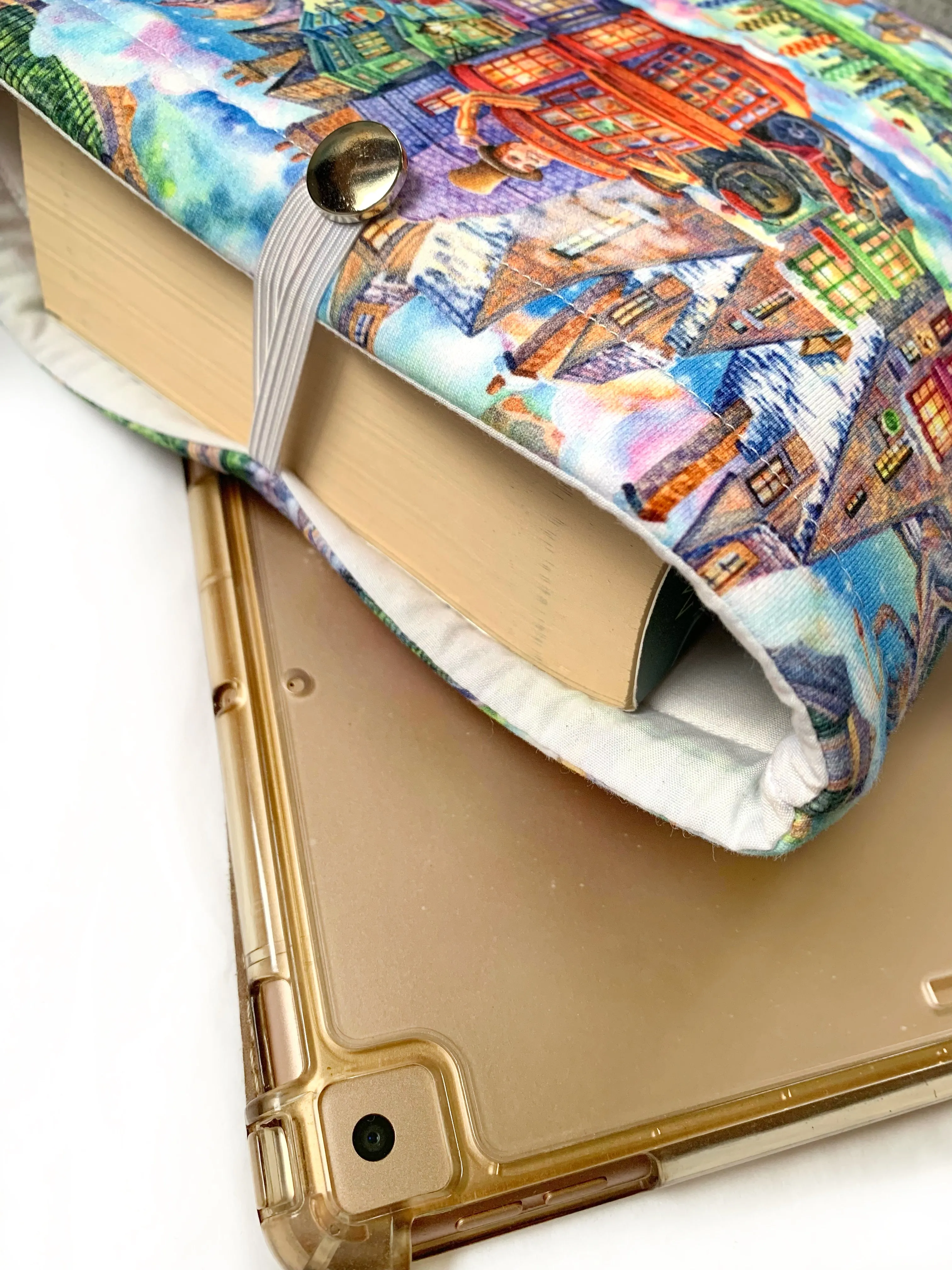 Wizard Buildings Book Sleeve
