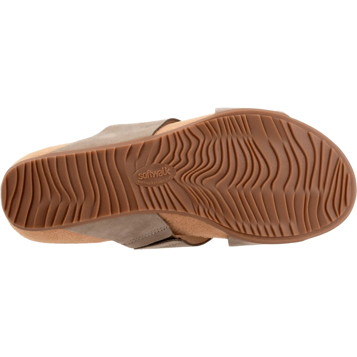 Women's SoftWalk Beverly Taupe Nubuck