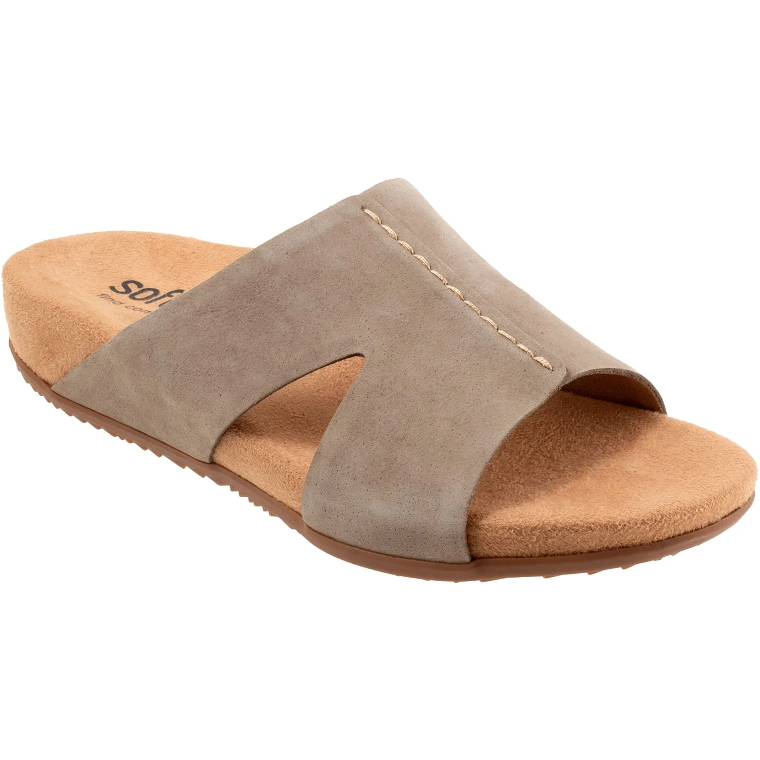 Women's SoftWalk Beverly Taupe Nubuck