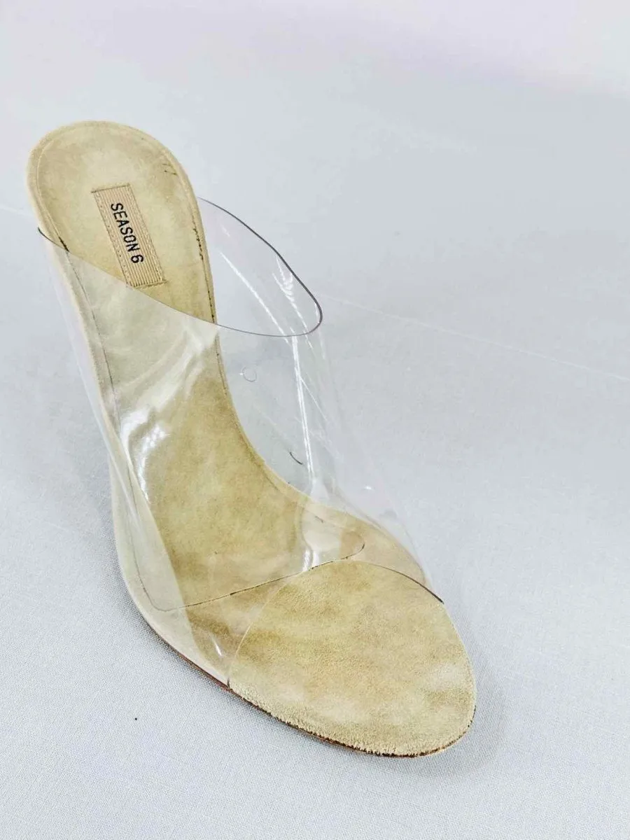 YEEZY Season 7 Beige Mules 37