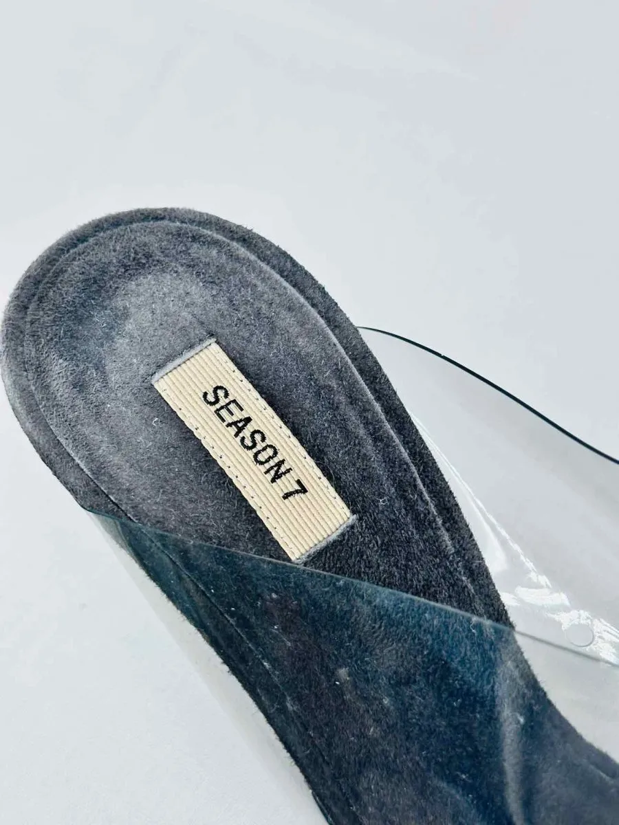 YEEZY Season 7 Black Mules 37