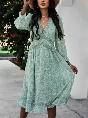 Zarnish Midi Dress - Mint